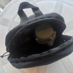 バッグには750mLの水筒を入れることもできる
