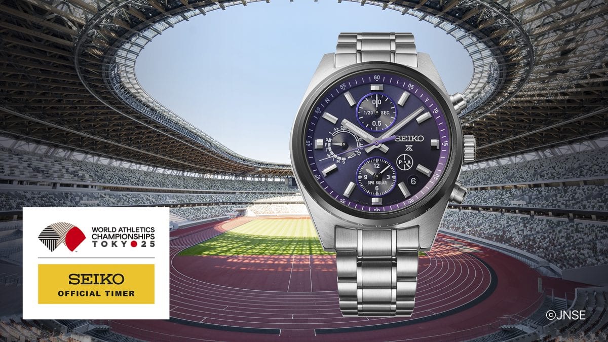 セイコー ミニスポーツタイマー 世界陸上2025 限定モデル 東京2025世界陸上を盛り上げる記念時計」セイコー プロスペックス