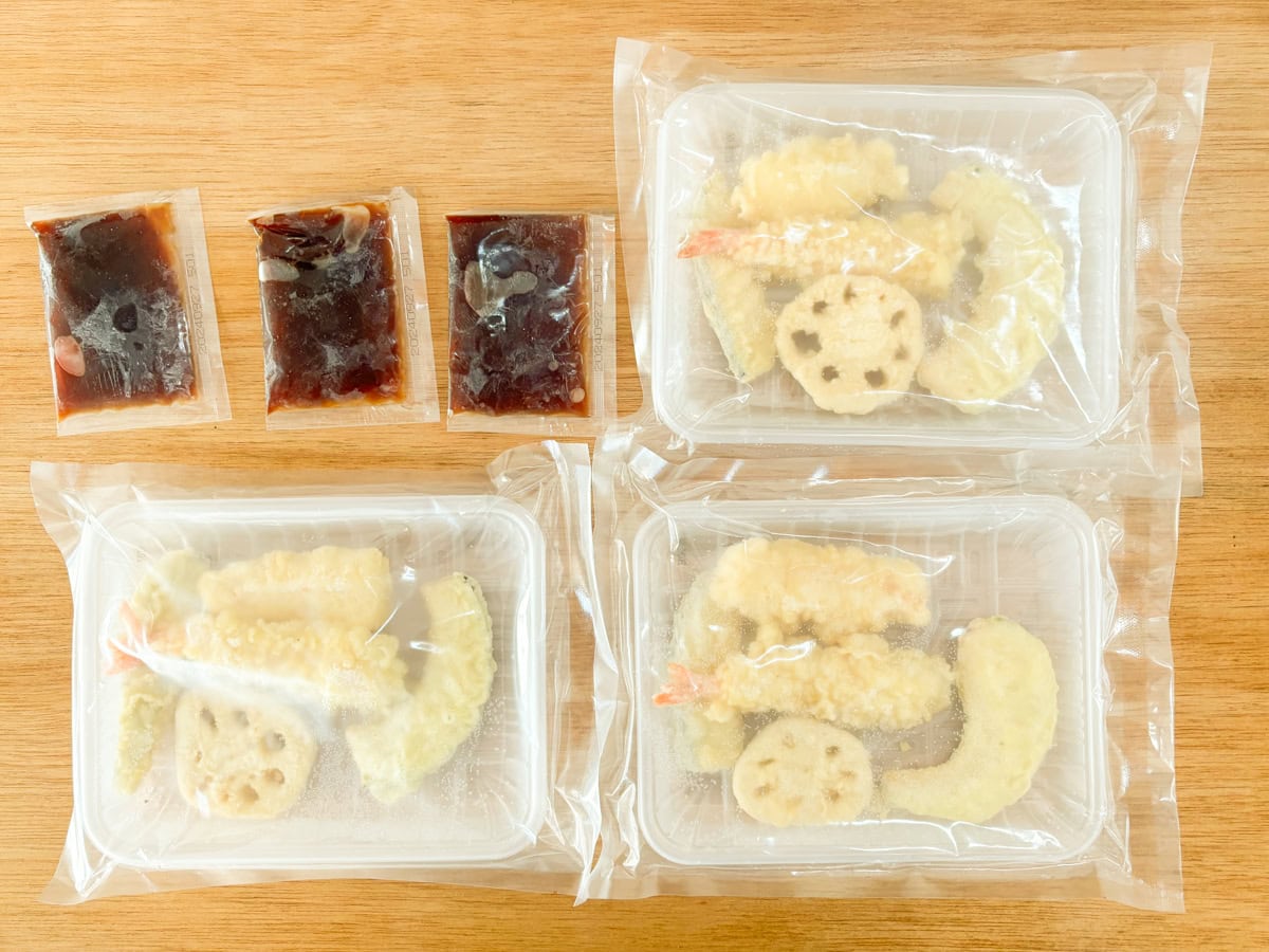 天ぷらが５種類も入っていて1パックあたり約352円はかなりのお得感！