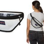 ジャンスポーツ「クリアウエストパック」￥3,850／W32×H15×D7.5㎝／1ℓ／0.13㎏