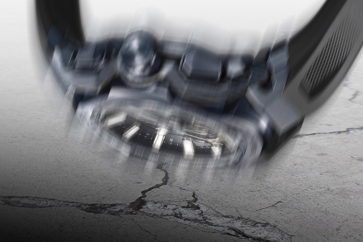 G-SHOCKらしいタフネスさを実現