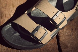 「街もアウトドアも快適なビルケンシュトック」PU素材採用で水場もOK！アウトドアサンダル“モガミテラ”にスノーピーク限定カラーが展開