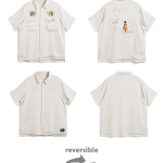 タイオン「リバーシブル スカシャツ-ハーフスリーブ」￥11,800