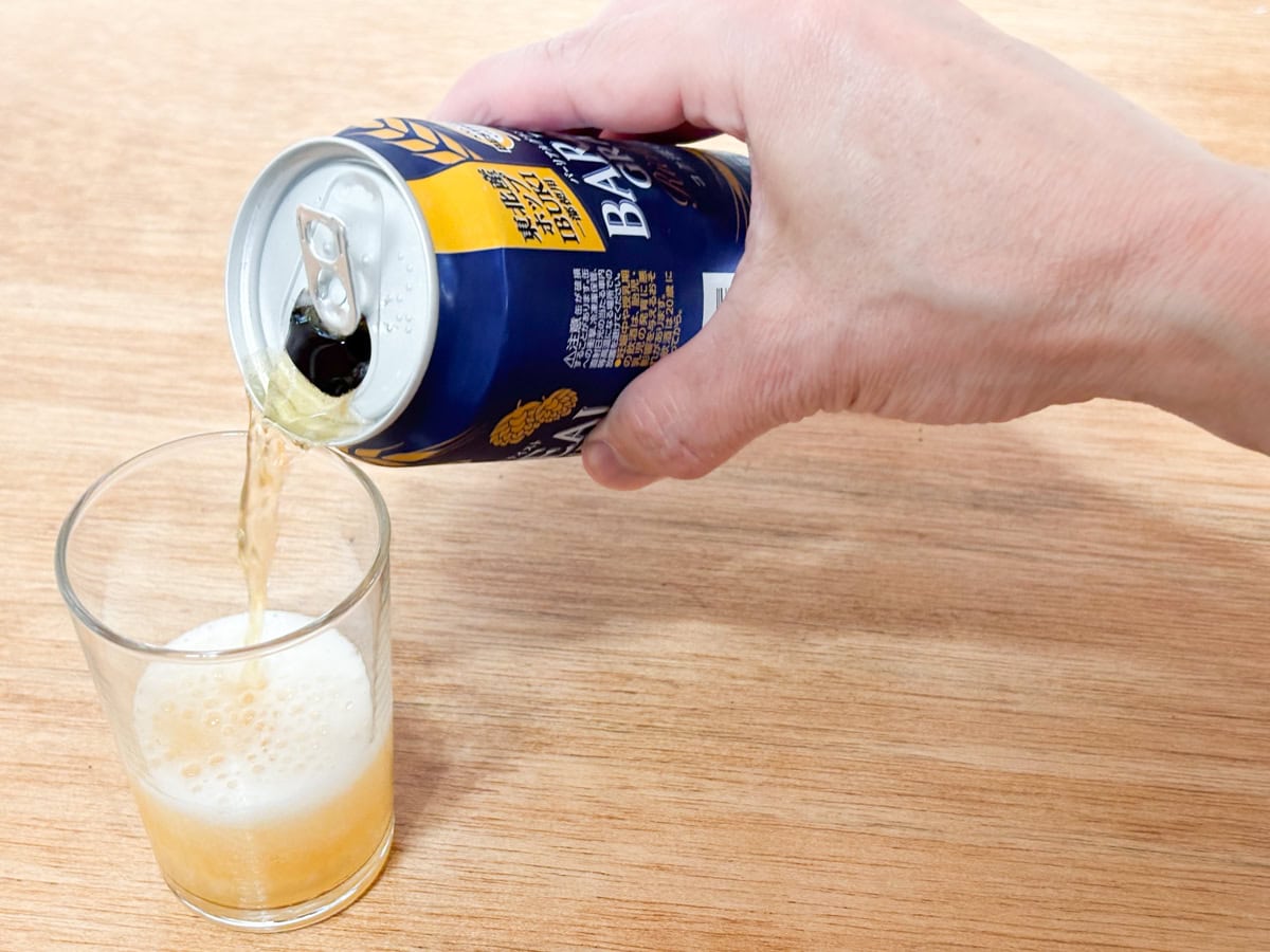 青缶のアルコール度数は6％と３種類の中でアルコールが1番強め