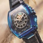 ロベルト・カヴァリ バイ フランク・ミュラー　JAPAN LIMITED EDITION トノームーン シースルーデザイン 3HD オートマチック RV1G221L0021