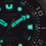 シチズン プロマスター エコ・ドライブ プロフェッショナルダイバー300m　「高輝度の蓄光型夜光塗料」