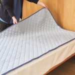 カインズ　もっとひんやり 消臭敷パッド Pitapa ネイビー シングル 100×200㎝
