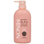 ミノン全身シャンプー しっとりタイプ　医薬部外品　450mL　￥1,628（税込み）＊編集部調べ