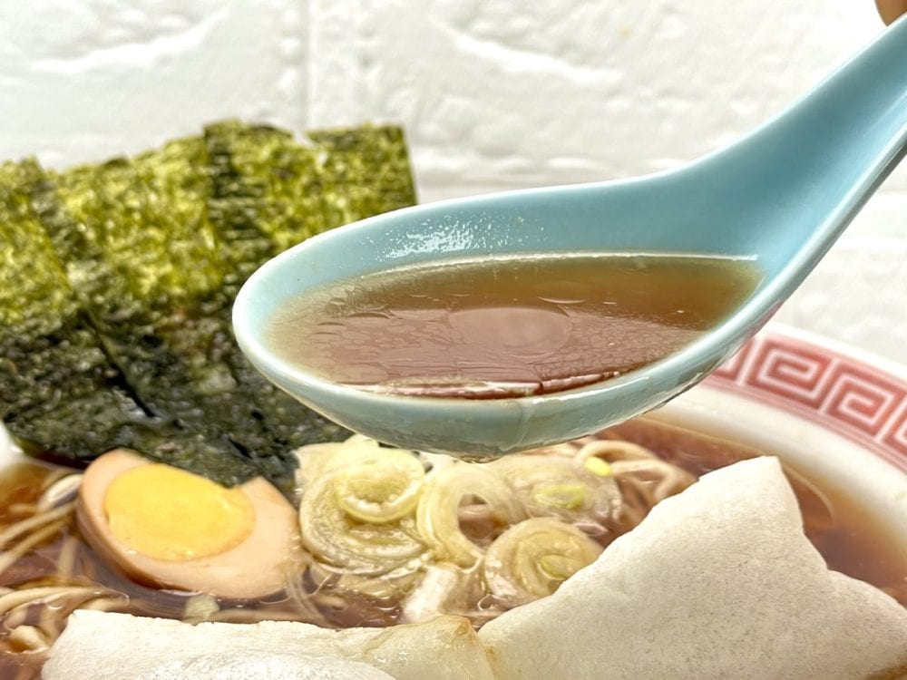 もち米の里ふうれん特産館
もちが主役のらーめん 醤油味／家系のコッテリしたのベクトルではなく、甘さも感じられる懐かしさと哀愁が感じられるスープです