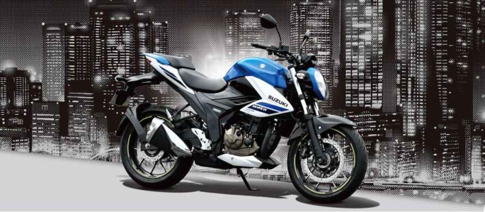 タンクとシートのメリハリとモダンなデザインが特徴のジクサー250