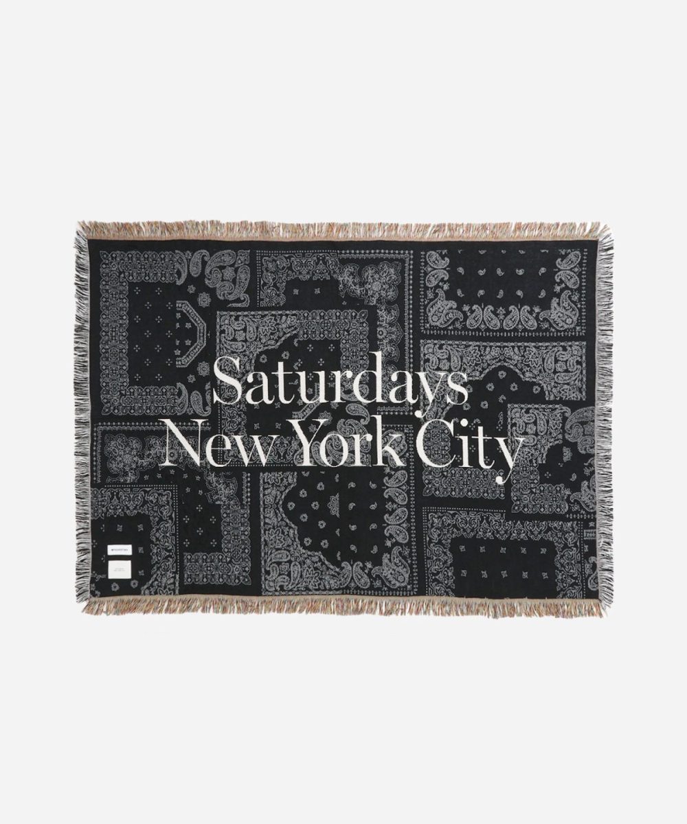 サタデーズ ニューヨークシティ×ミヤギヒデタカ「Bandana Throw ket」￥16,500