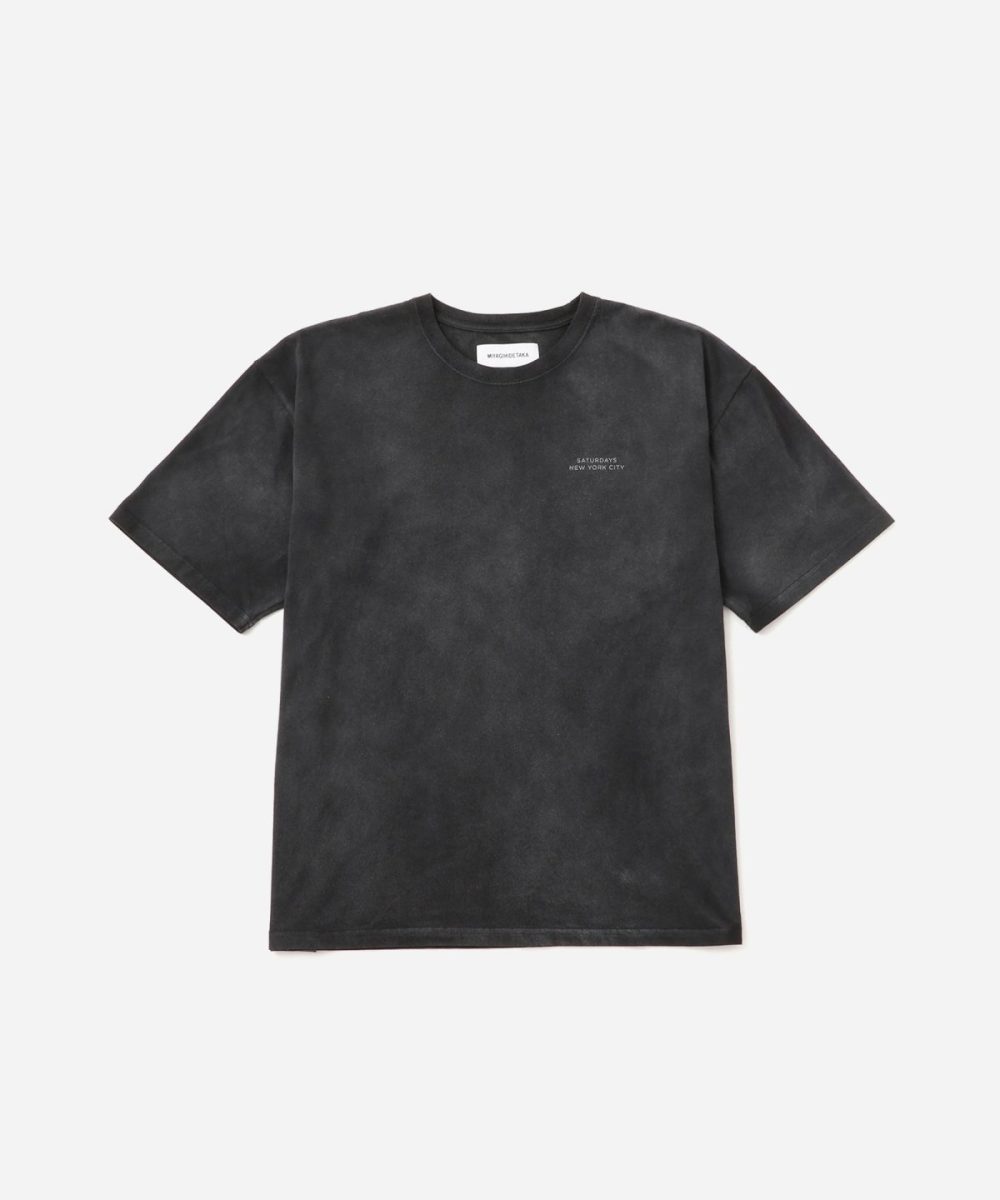 サタデーズ ニューヨークシティ×ミヤギヒデタカ「Bandana Slash T-Shirt」￥11,000