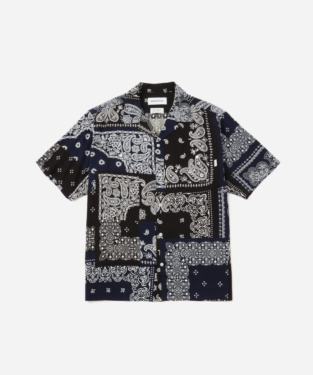 サタデーズ ニューヨークシティ×ミヤギヒデタカ「Bandana S/S Shirt」￥23,100