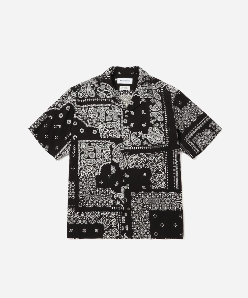 サタデーズ ニューヨークシティ×ミヤギヒデタカ「Bandana S/S Shirt」￥23,100
