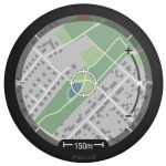 内蔵地図ズームイン・アウト