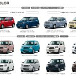 モノトーン8色、2トーンルーフ4色の全12色を設定