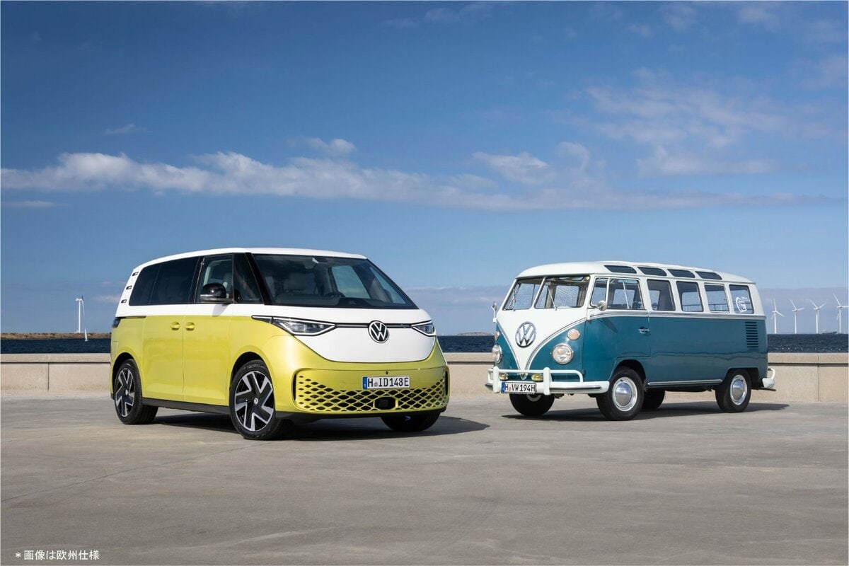 ワーゲンバス VW「ID.Buzz」発表：“ワーゲンバス”の電動版は「見た目だけ