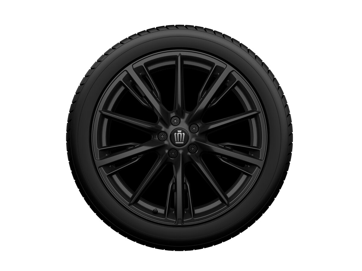 「RS」のインテリアカラーにブラックを追加したほか、225／45R21タイヤとマットブラック塗装アルミホイールをオプション設定