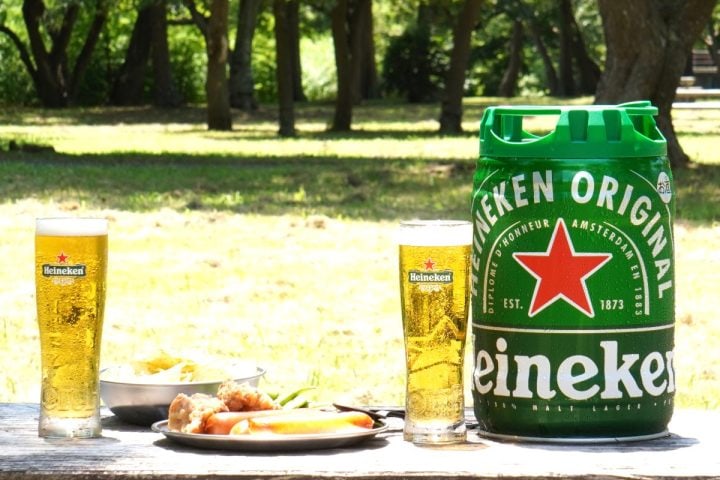 「これが至高のビール体験…！」BBQも家飲みも最高に盛り上がる！キンキンに冷えた“ハイネケン樽”がこの夏旨すぎてヤバい