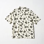 オープンカラーシャツ/プリント 30 NATURAL ￥2,990