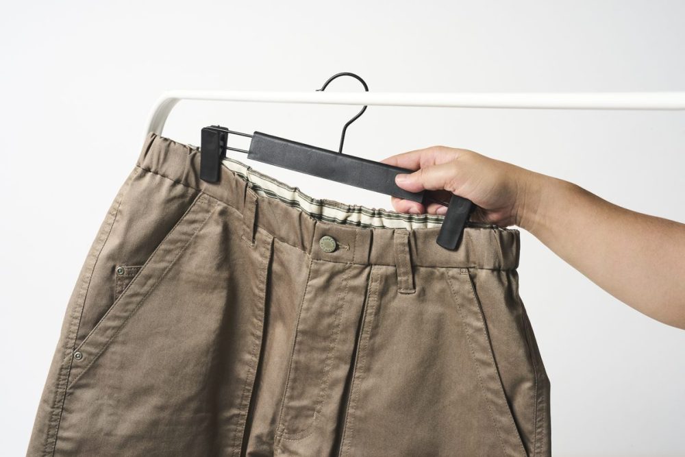 一般的なコットン素材のショートパンツに比べて速乾性が高いため、気軽に洗濯できる