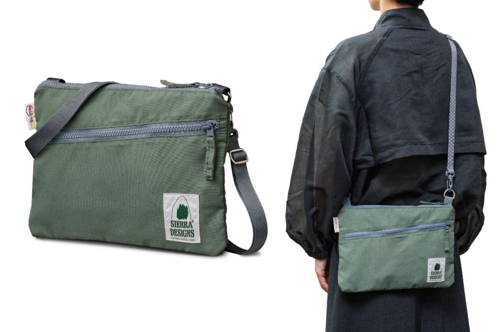 シエラデザインズ「60/40 マルチ サコッシュ」￥5,980／W29×H20.5×D1㎝