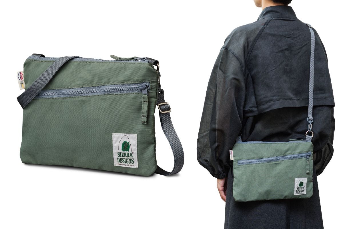 シエラデザインズ「60/40 マルチ サコッシュ」￥5,980／W29×H20.5×D1㎝