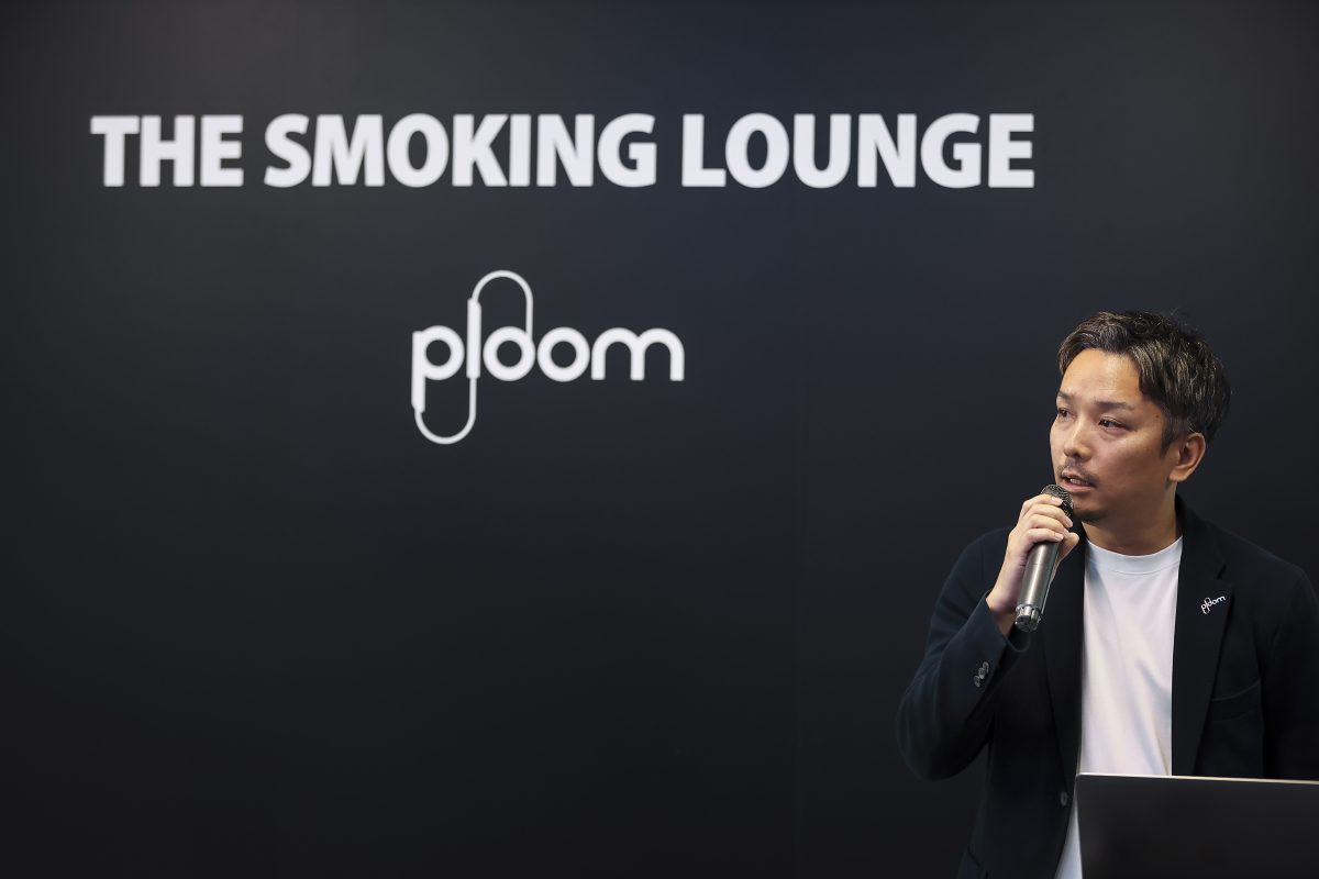 THE SMOKING LOUNGE by Ploom 日本たばこ産業株式会社の原 賢太さん