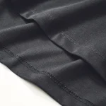ワークマン スーピマシルケットコットン長袖Ｔシャツ ブラック