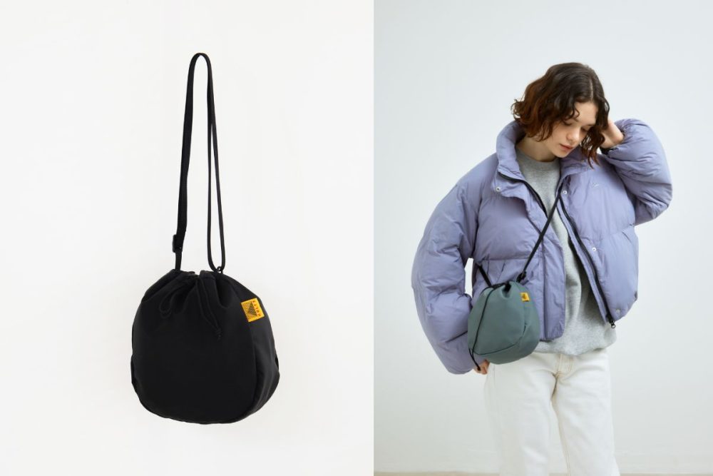 ケルティ「80's キンチャク ショルダー」￥4,180／H23×W20×D7㎝