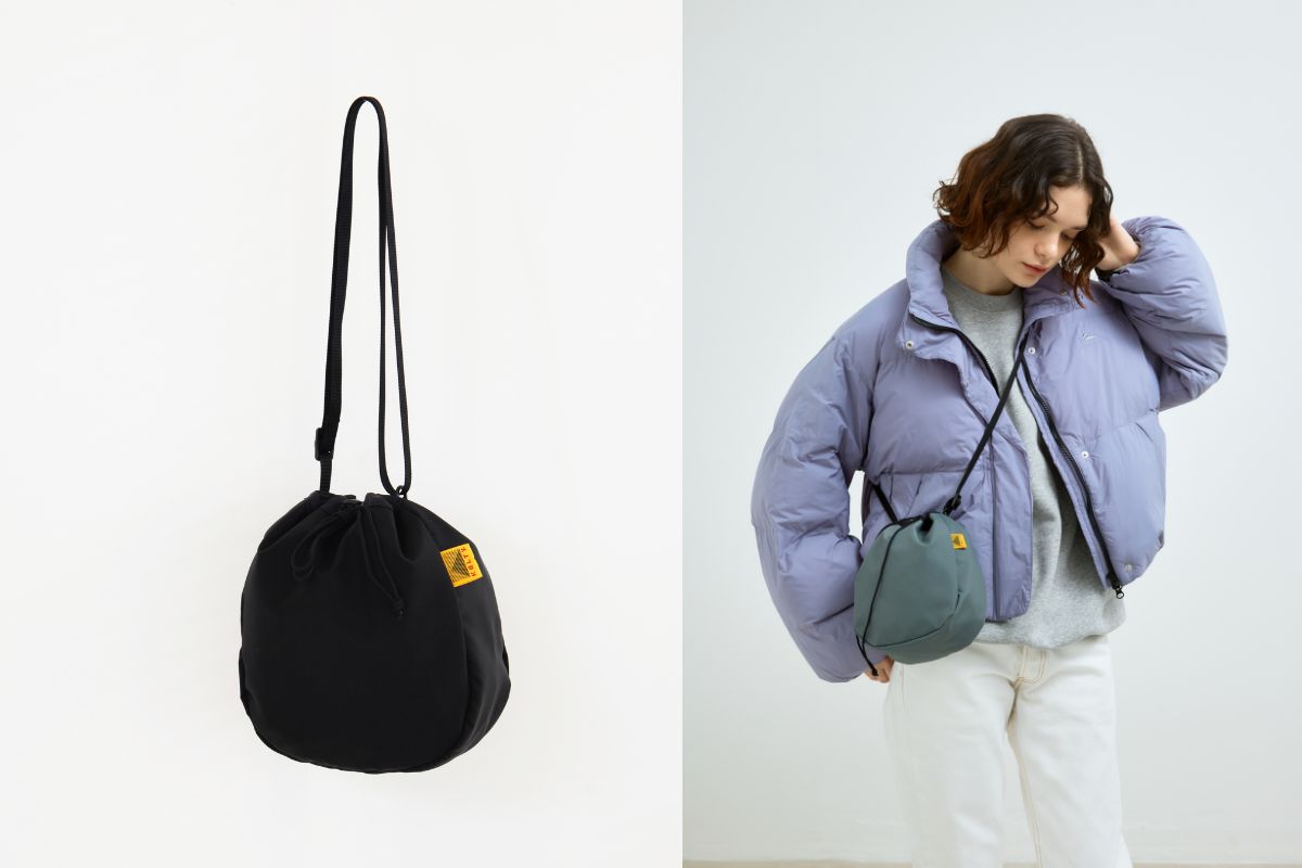 ケルティ「80's キンチャク ショルダー」￥4,180／H23×W20×D7㎝