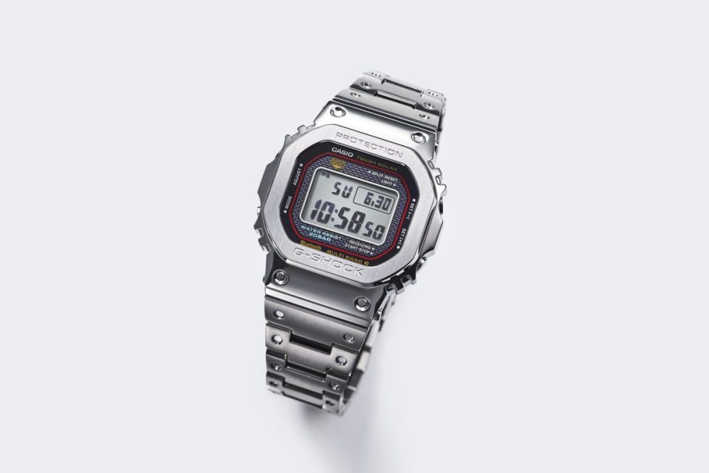 GMW-B5000D-1CJF￥84,700
H49.3 ×W43.2 ×D13mm、20気圧防水、167g、タフソーラー

