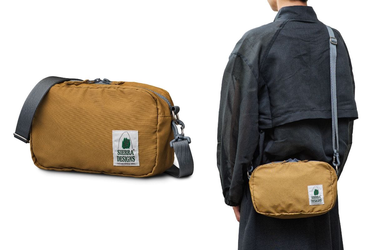 シエラデザインズ「60/40 レクタングル ショルダー」￥5,980／W25×H16×D8.5㎝
