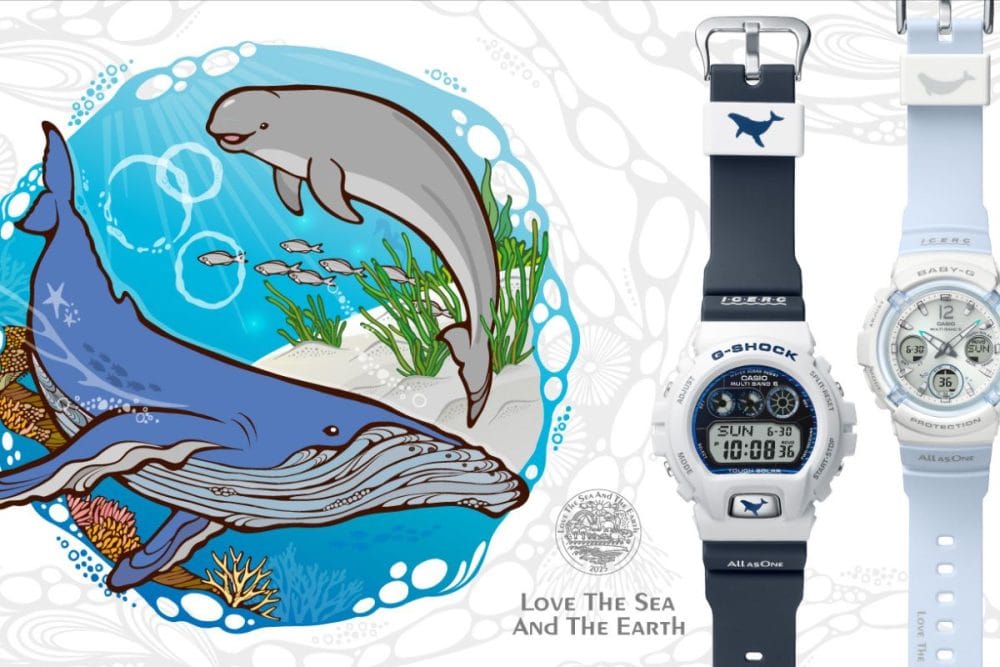 【G-SHOCK＆BABY-Gの“イルクジ”】今度はザトウクジラとスナメリ！“ICERC Japan”と協業したイルカ・クジラモデルが登場
