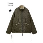 コンバース トウキョウ×タイオン「MILITARY STAR★QUILTING ＆ BOA REVERSIBLE STAND JACKET」￥29,700