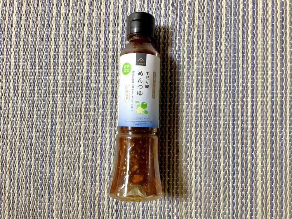 久世福商店、すだち鰹めんつゆ