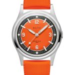 バルチック「エルメティックサマー」￥110,000／自動巻／パワーリザーブは約42時間／15気圧防水／オレンジ
