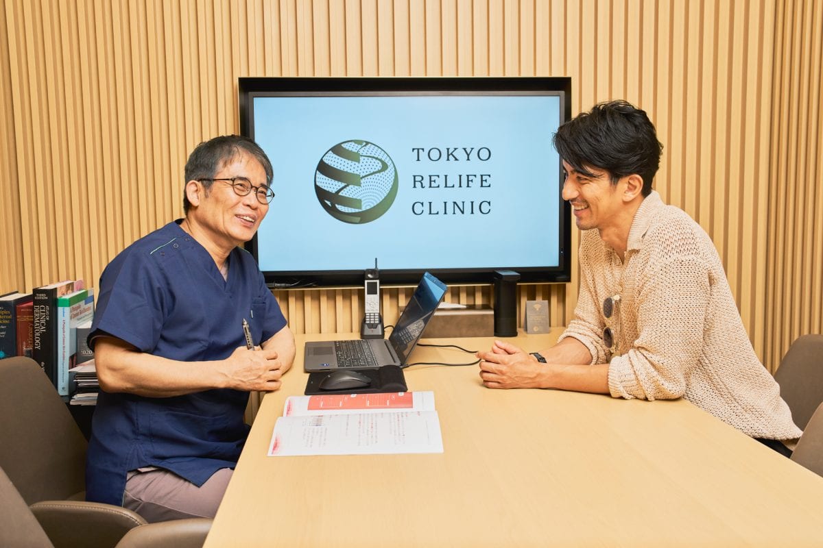 検査結果に基づいて、健康への取り組みや、生活習慣のアドバイスを受ける幸太