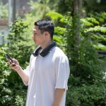 うなじにフィットしやすい形状で、継続して着用することで体感温度を効果的に下げられる