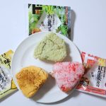 「目で味するゥなおにぎり」3種