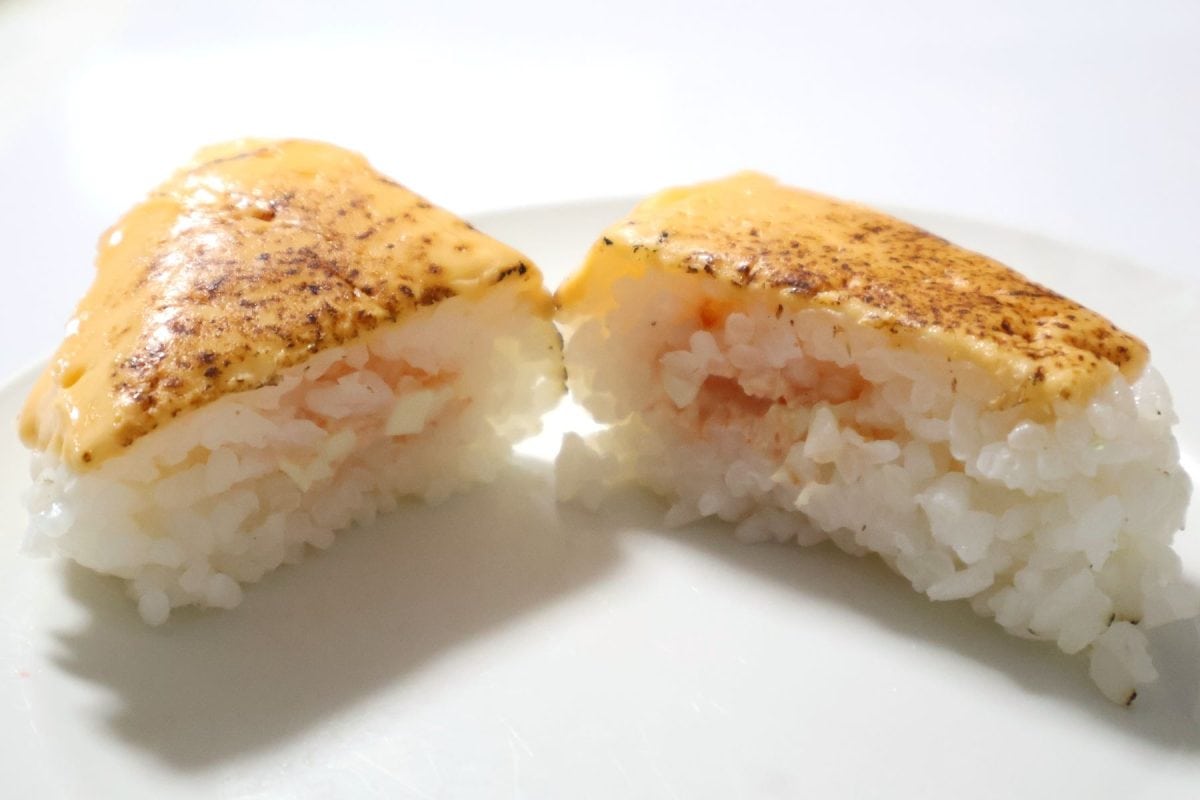 中には明太チーズ入り