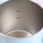 目盛付きなので直接お湯や水を注ぎ、軽量を省ける