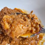 ごろっとした柔らかいチキンと、ココナッツのシャキシャキ感のコントラストもレトルトカレーらしからぬ食感で新鮮！