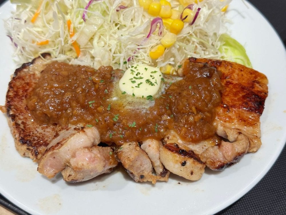 まろやか和風シャリアピンソースで、ご飯が秒速で消える