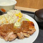 国産雪国育ち厚切りトンテキ定食