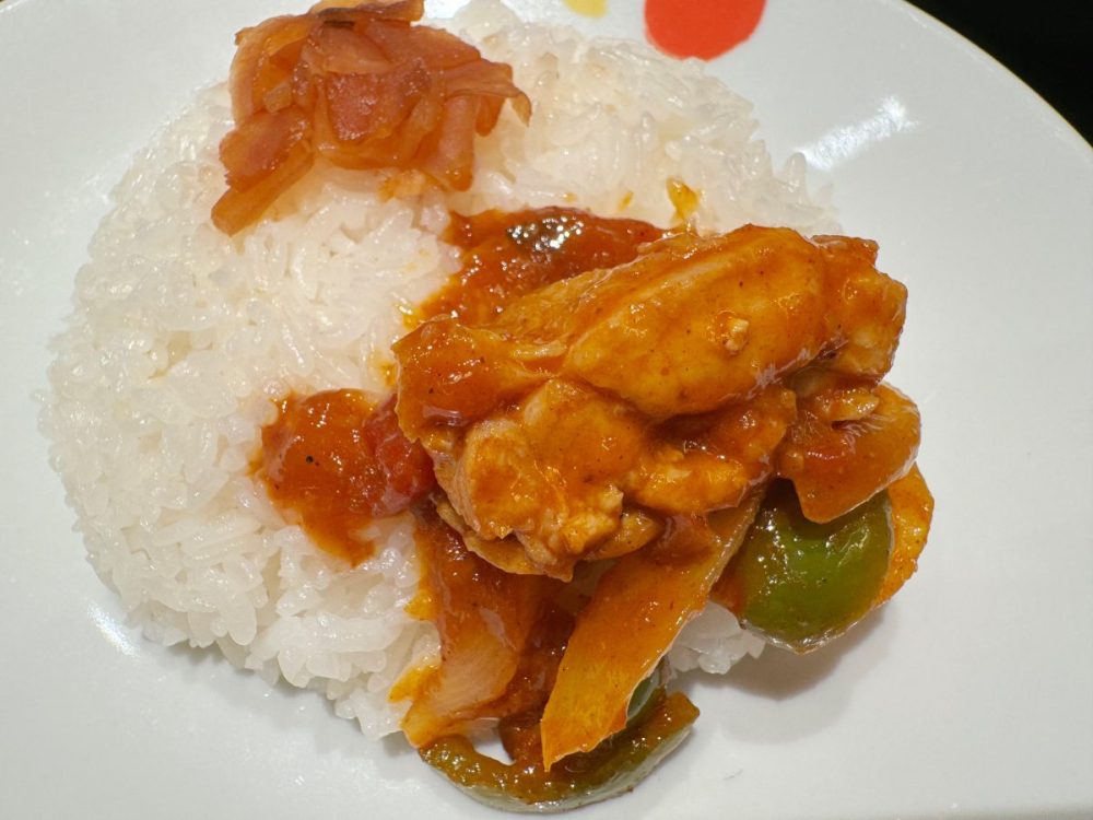 カレーのようにオンザライスで食べるのが◎