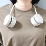 送風口を自分に向けるなど自在に調整できる