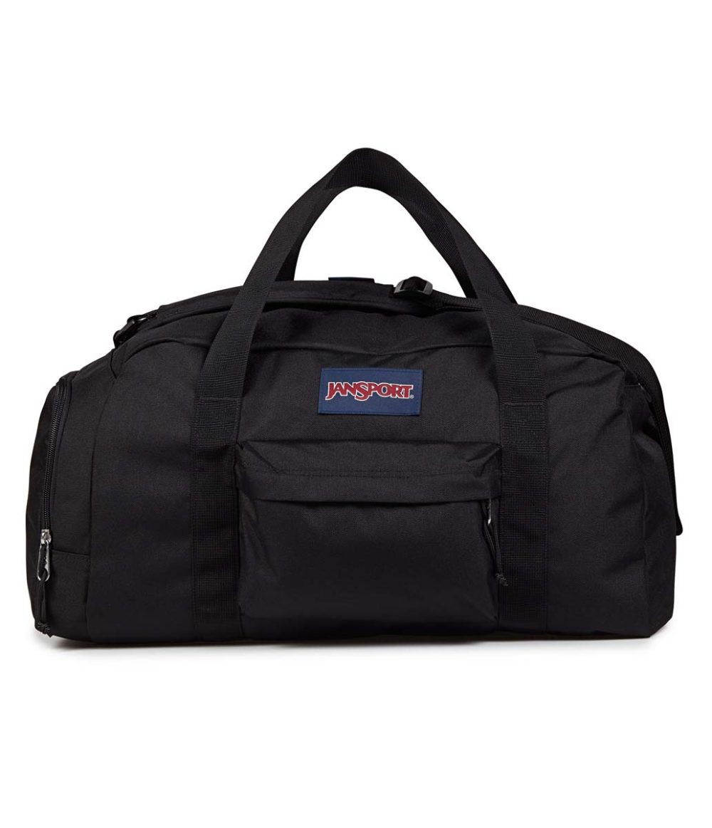 ジャンスポーツ「ウィークエンダー ミディアム ダッフル」￥9,350／H26.5×W52.5×D24㎝／40ℓ／0.4㎏