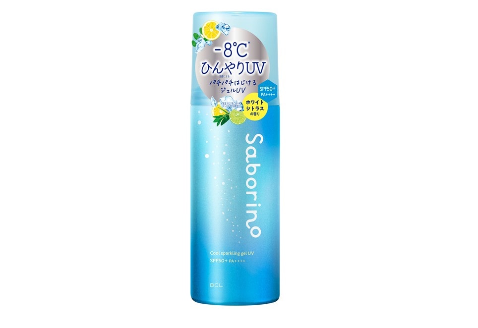 サボリーノ ひんやりスパークルジェルUV　65g　￥1,540（税込み）