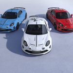 「アルピーヌ A110 R 70 ブルー ブラン ルージュ」は赤、白、青のトリコロールカラーにこだわった限定車